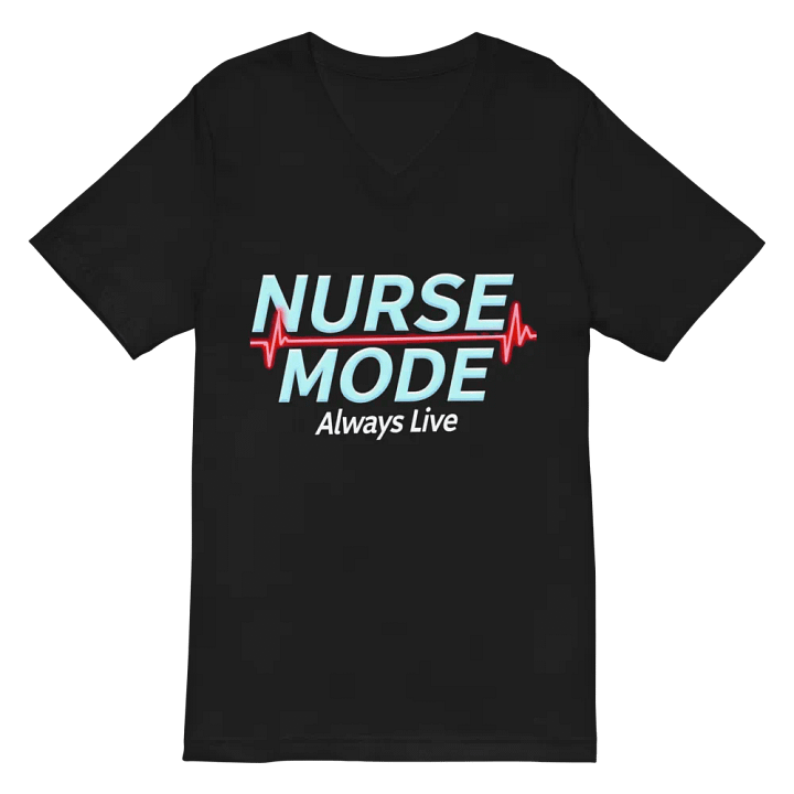 NURSE MODE Always Live V-Neck Tee product image (2)