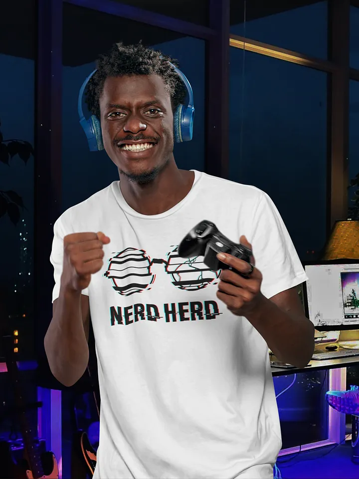 Nerd Herd white shirt product image (1)