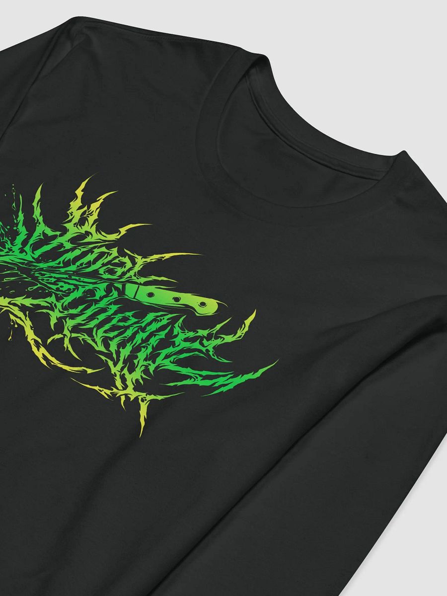 Keep It Metal Green Logo Premium Fitted Printed Long Sleeve product image (3)