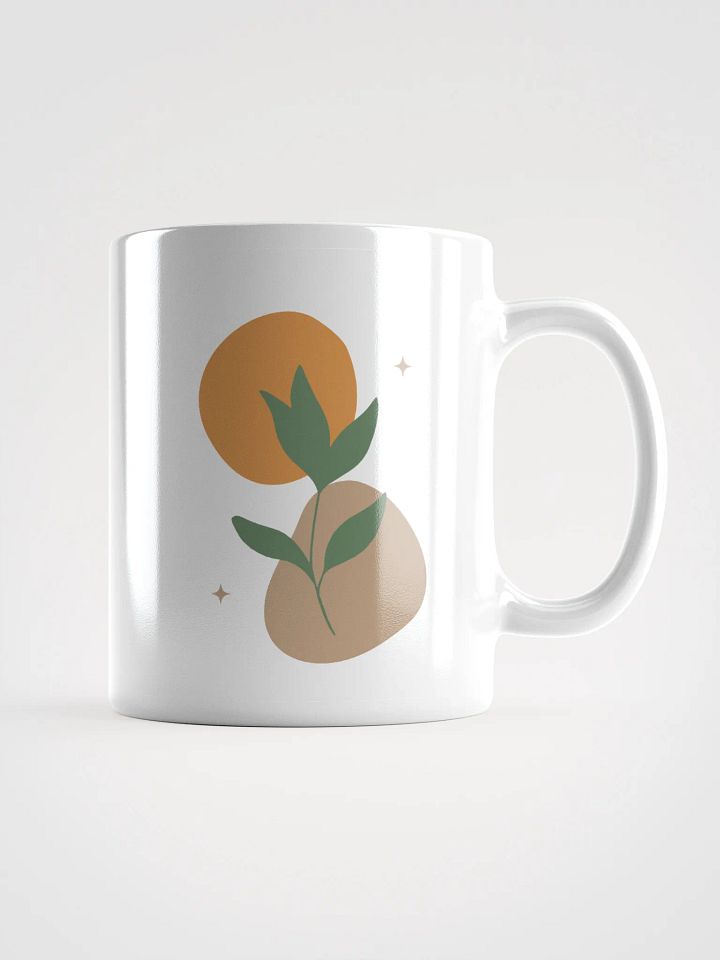 Abstract Botanical Bliss Mug product image (1)