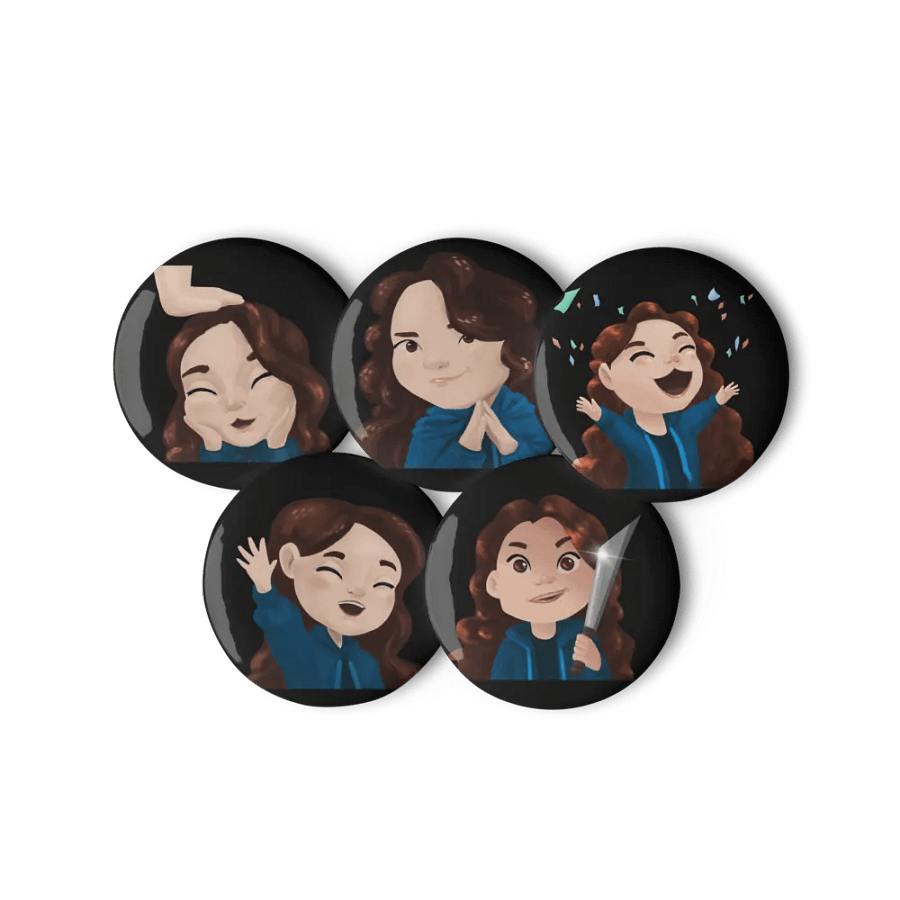 Goddess Ari Emotes 1 Pins product image (4)