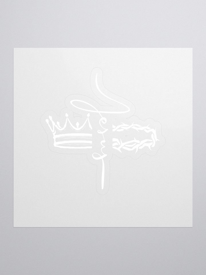 Jesus is King Kiss Cut Stickers Set product image (1)