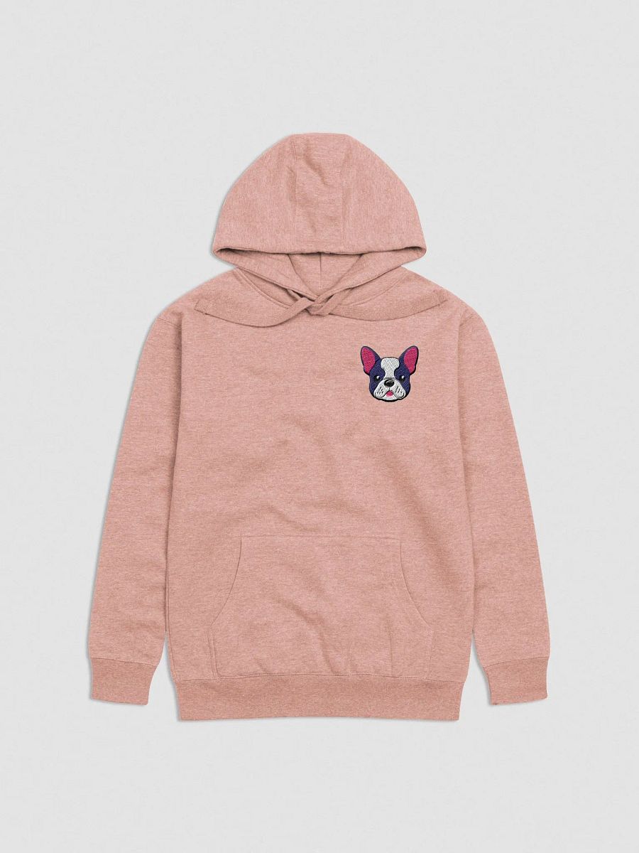 French Bulldog Face Graphic Premium Embroidered Hoodie product image (1)