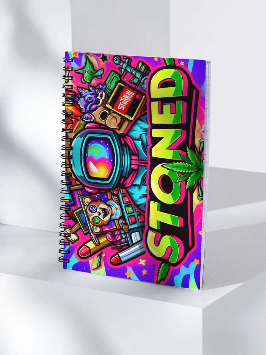Stoned Spiral Notebook product image (4)
