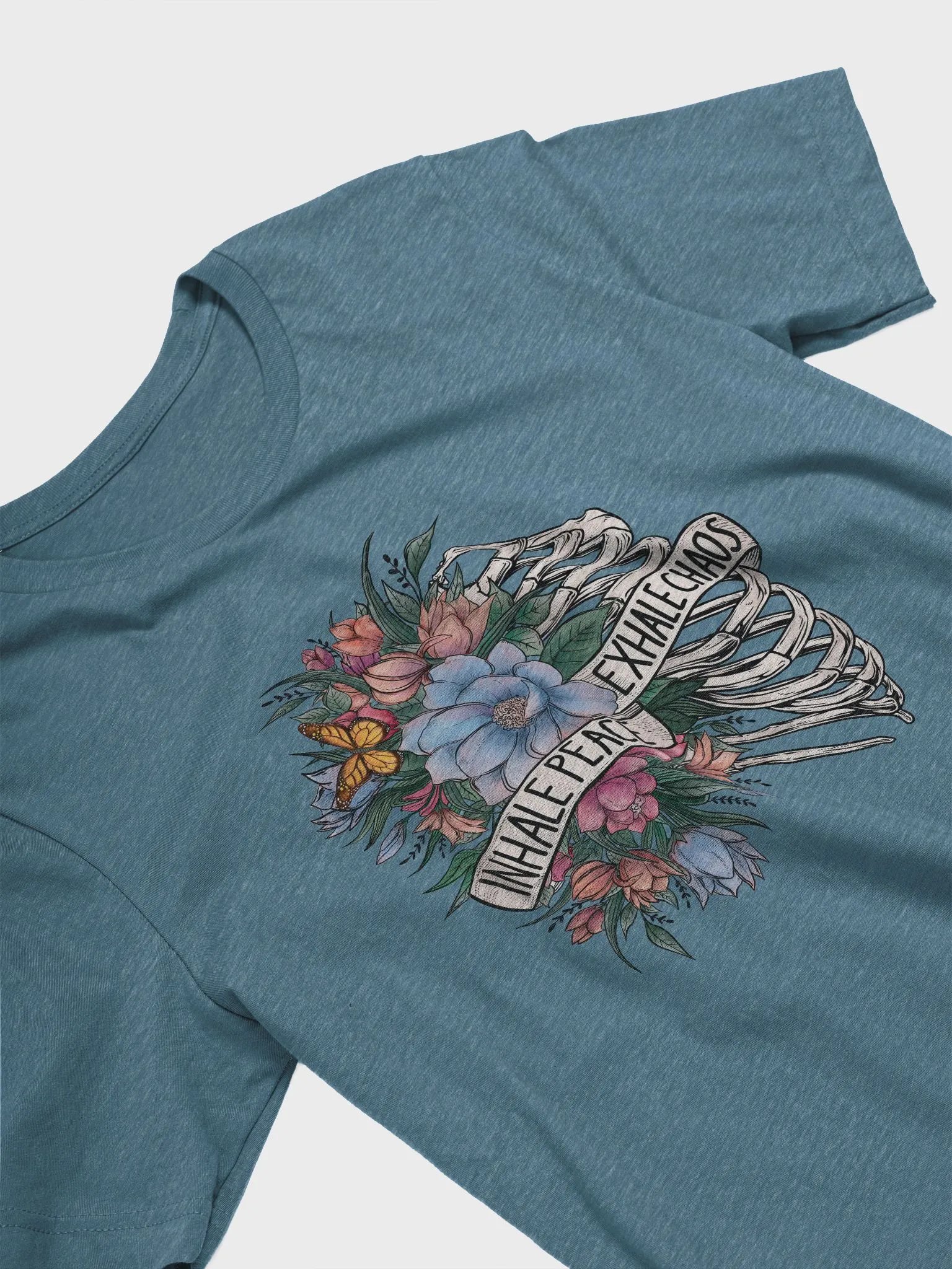 Inhale Peace, Exhale Chaos Unisex T-Shirt product image (7)