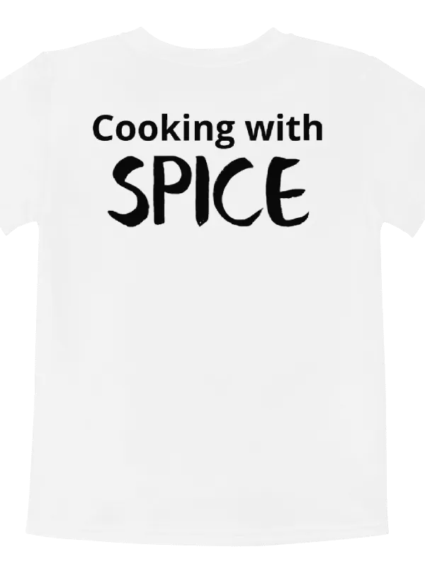 Squee’s House of Pizza Kids Crew Neck T-Shirt (White) product image (2)