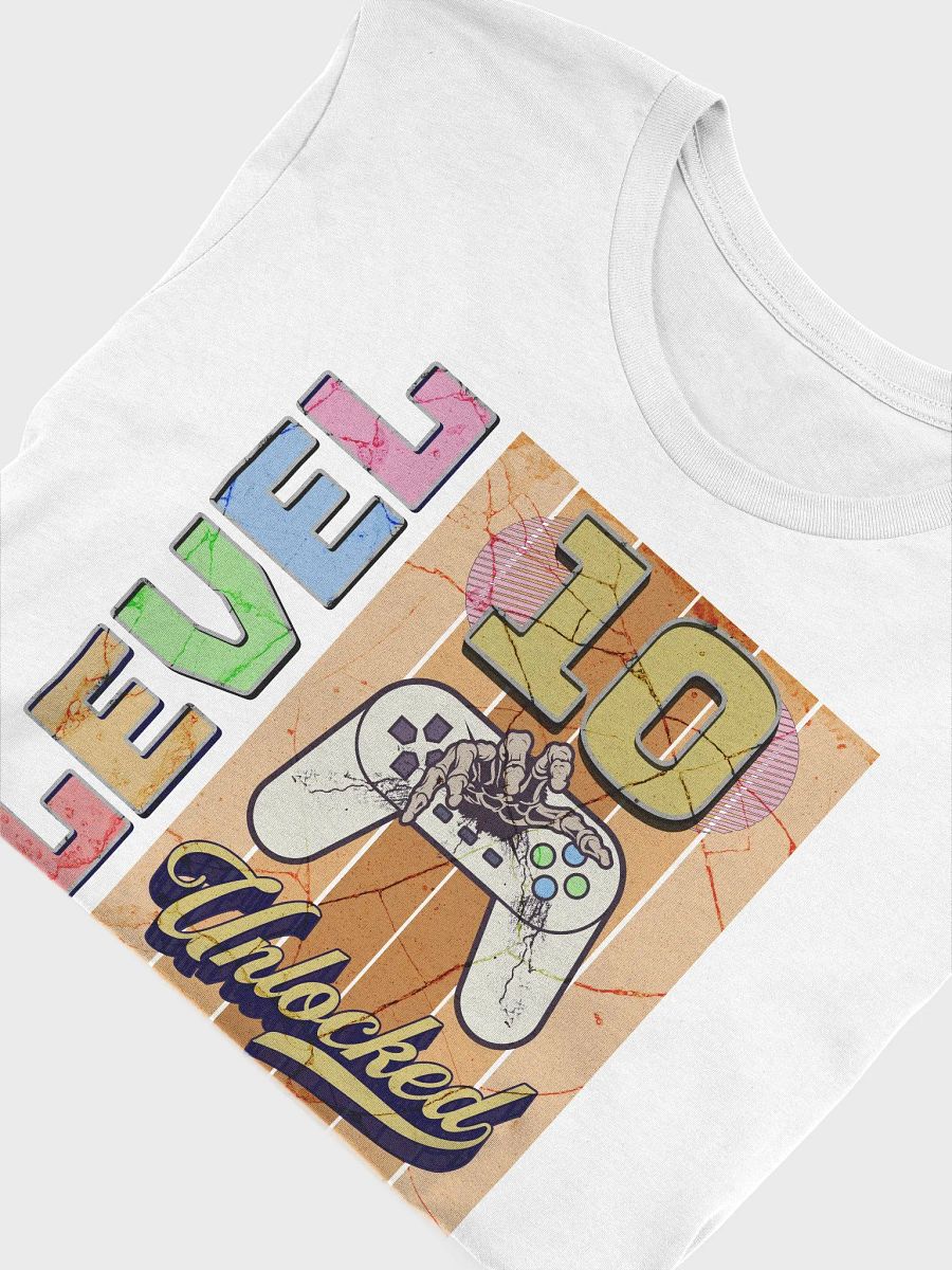Level 10 Unlocked Game Controller T-Shirt product image (57)