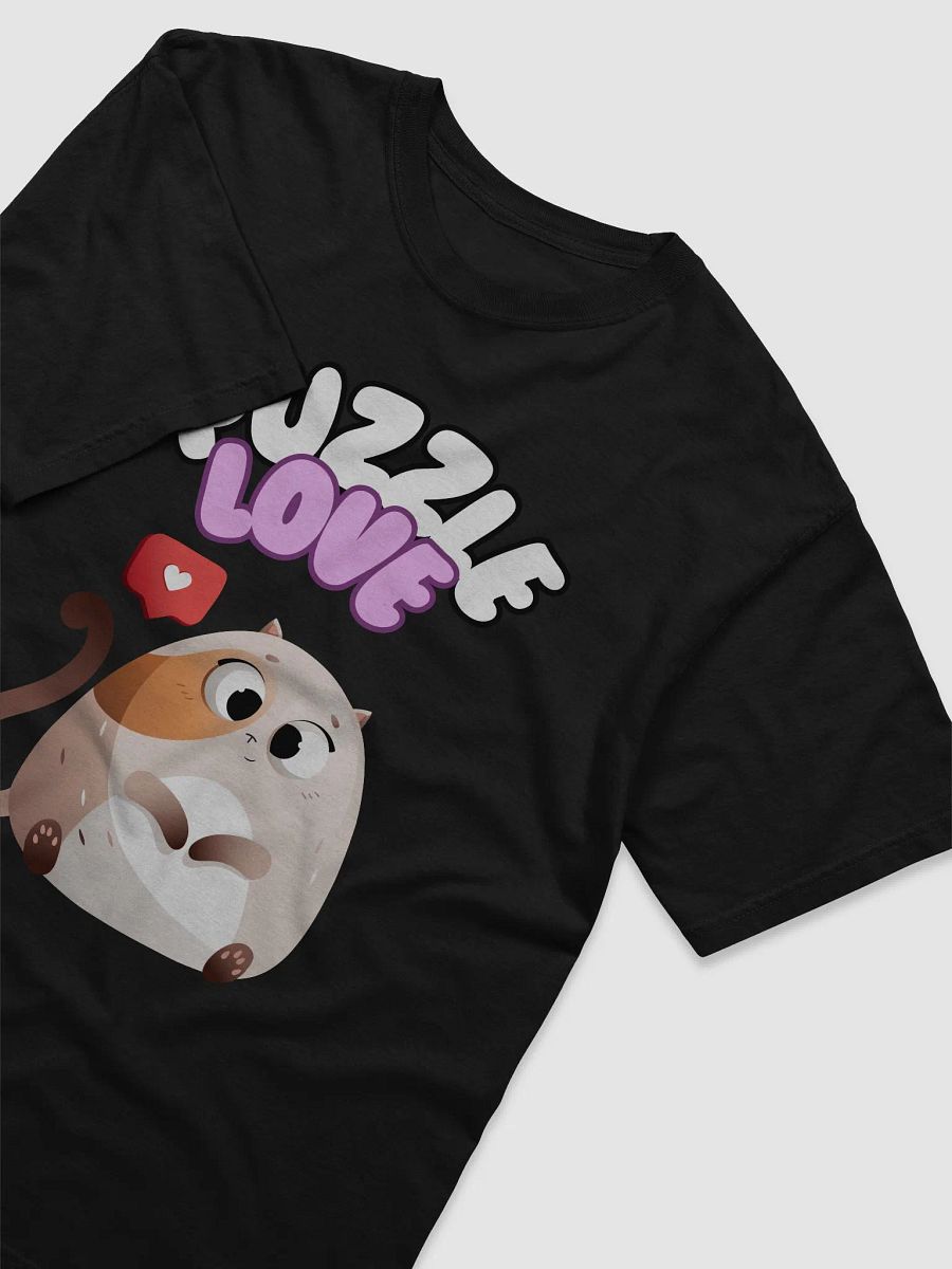 BBB YouTube Puzzle Love Chubby Cat T-Shirt product image (3)