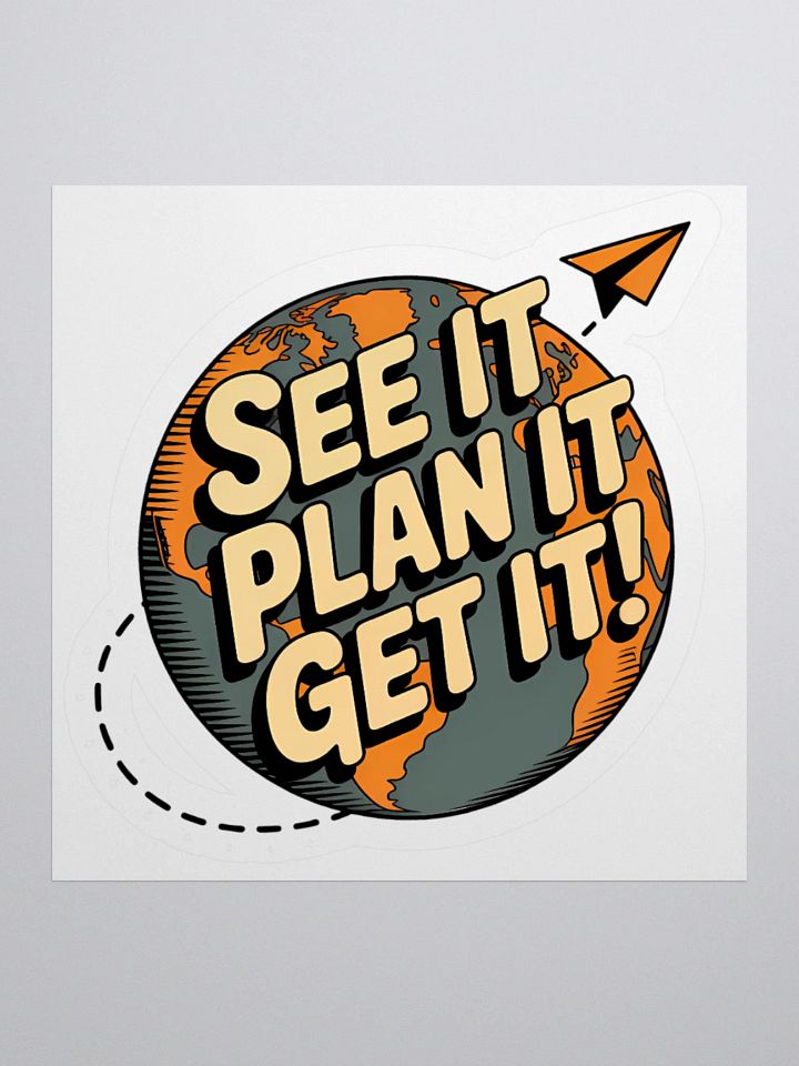 See It Plan It Get It Human Design Generators Sticker product image (1)