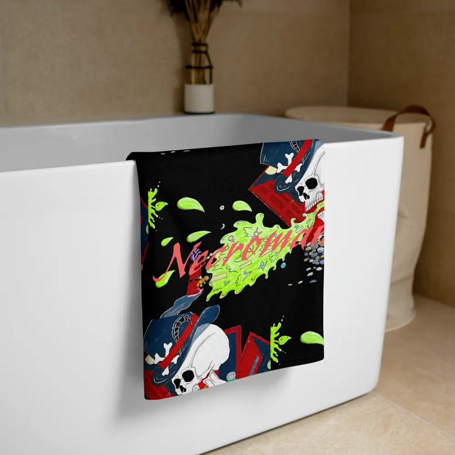 Necromancy Skull Sublimated Towel product image (3)