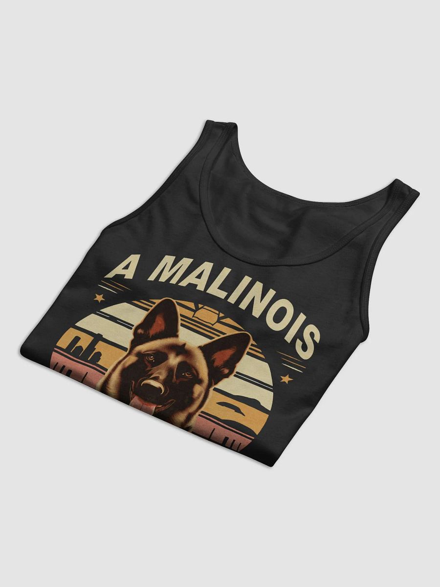 A Malinois is a Girl's Best Friend - Premium Unisex Tank Top product image (3)
