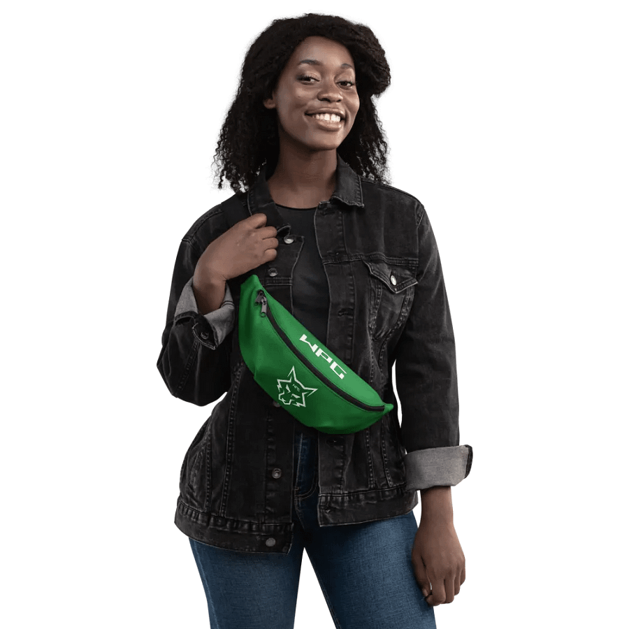 WPG Logo Green & White Fanny Pack product image (7)