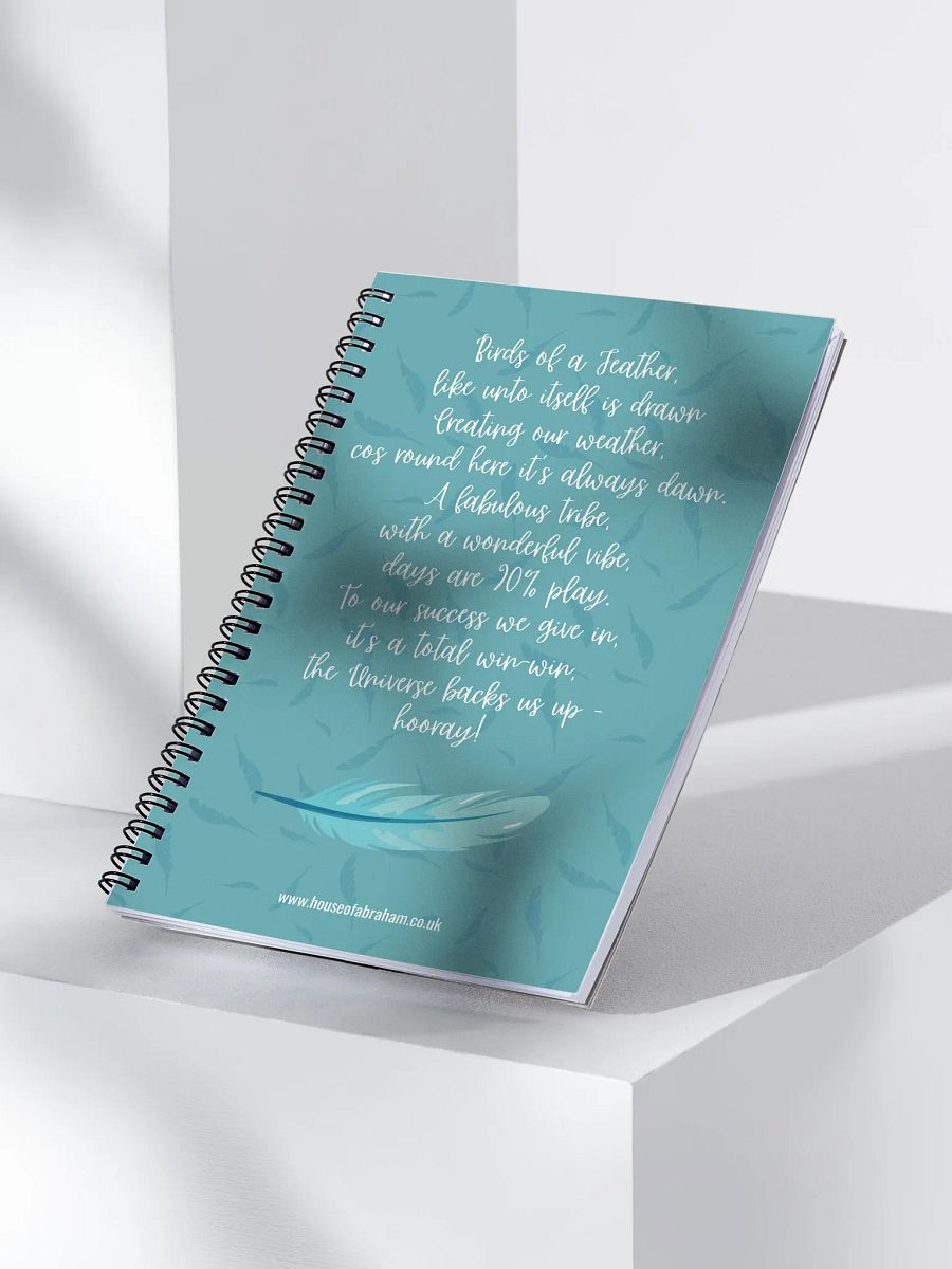 Birds of A Feather - Teal Notebook product image (3)