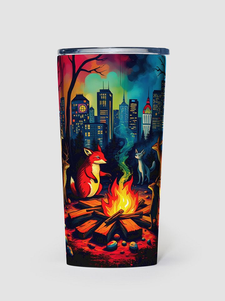 City Lights Forest Stainless Steel Tumbler product image (1)