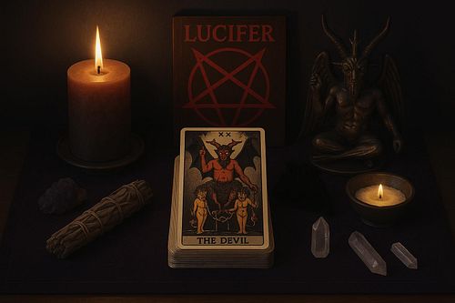 🐍Importanța Altarului Magic și Simbolismul Altarului Luciferian.✍🏻

Altarul magic este centrul sacru al lucrării ezoterice; s...