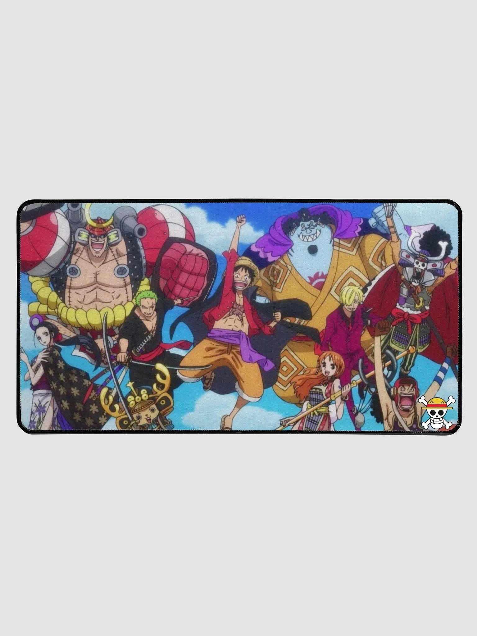 NikamanTV Straw Hat Onigishima Desk Mat product image (1)