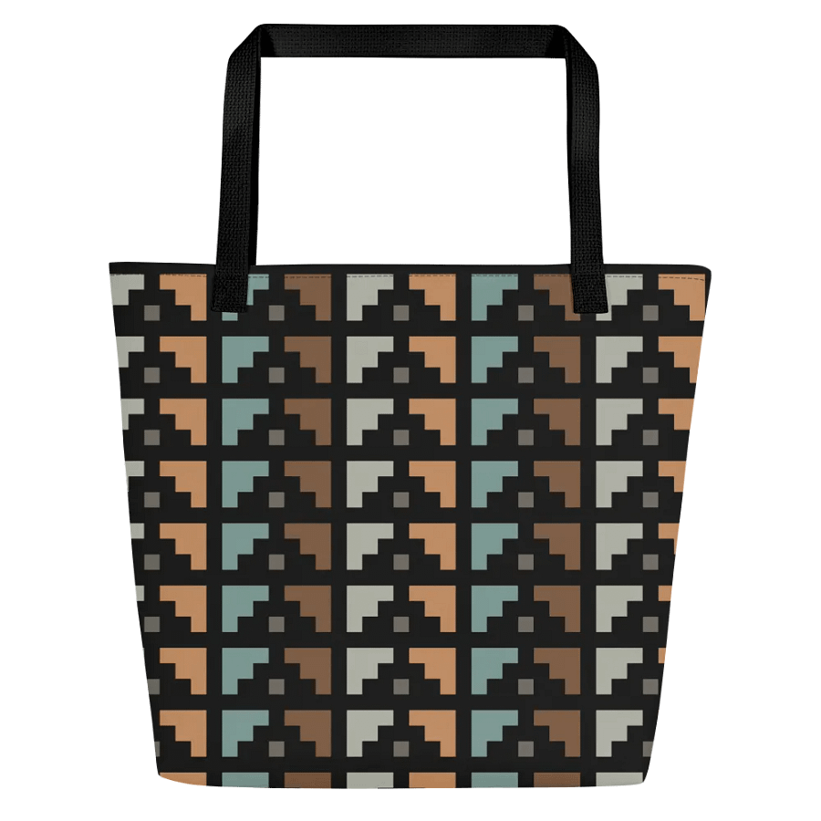 Earthy African Print Tote Bag product image (5)