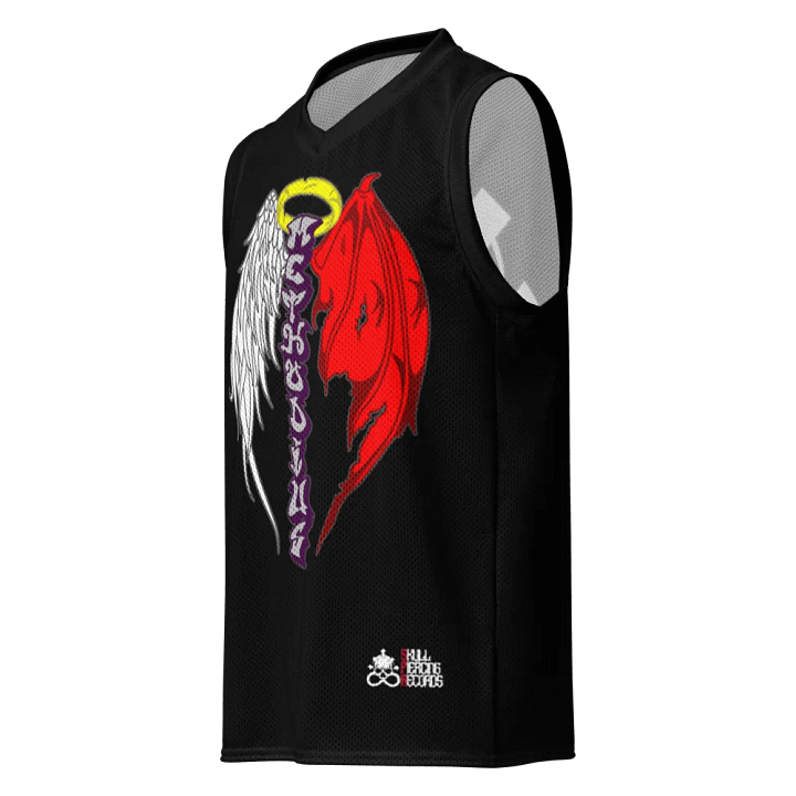 METHODIUS Basketball Jersey (Black) product image (1)