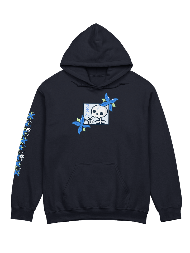 Skulls n Hydrangeas Hoodie product image (1)