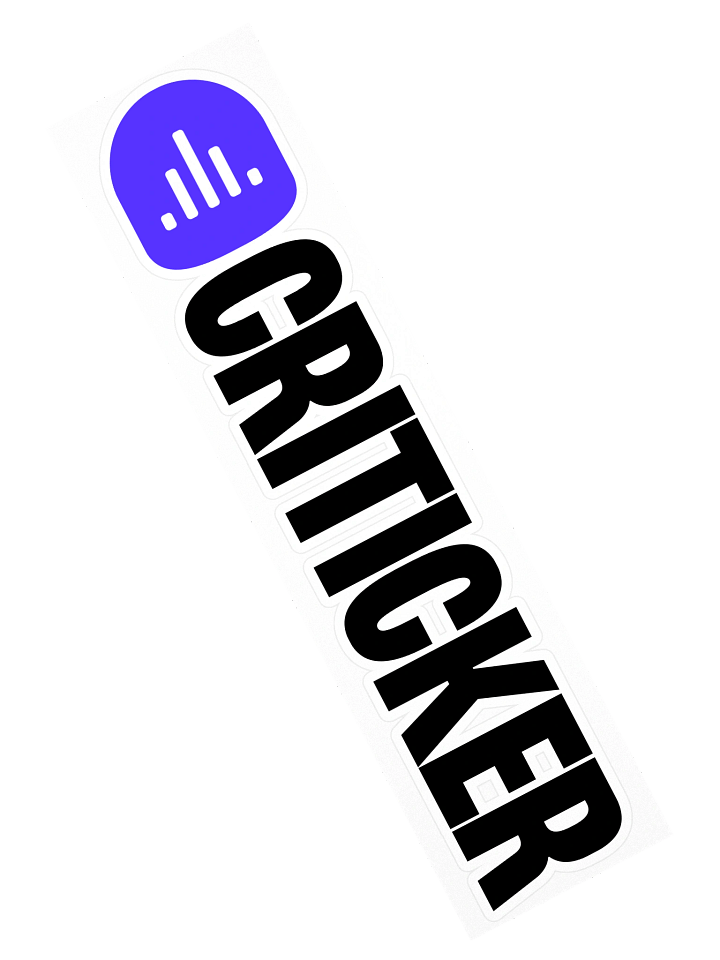 The Official Criticker Sticker product image (2)