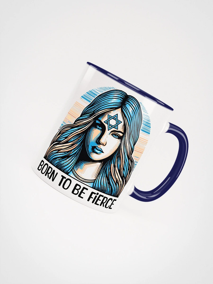 Born to Be Fierce Jewish Woman Mug product image (15)