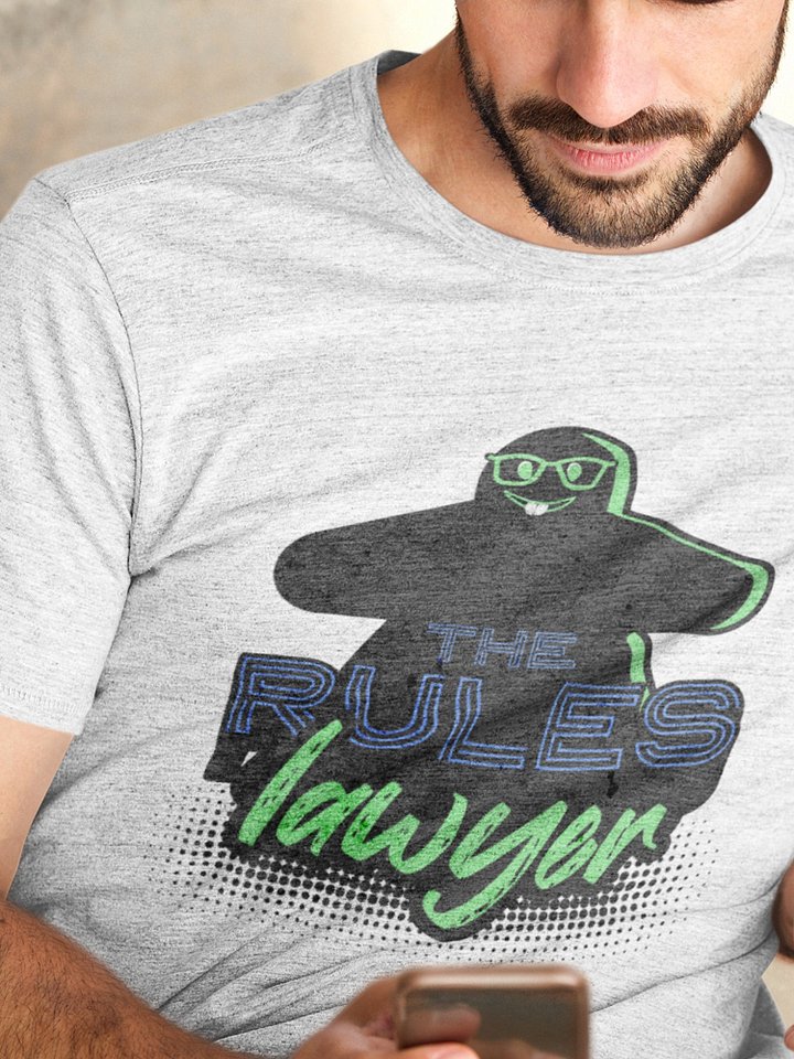Board Gamer Personality Shirt, Board Game Night Group T-shirt, Rules Lawyer product image (1)