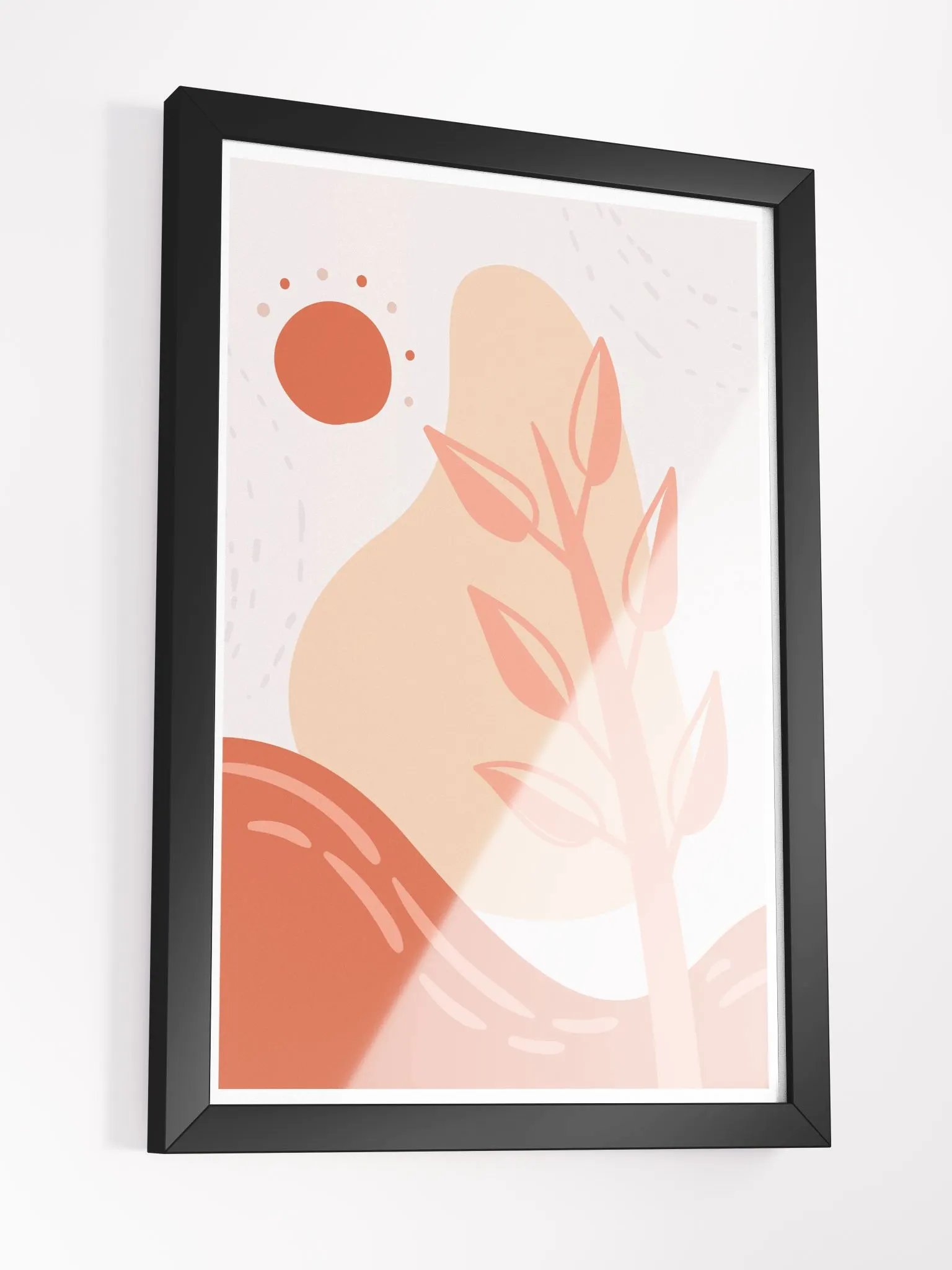 Vibrant Ayous Wood Framed Matte Poster product image (13)