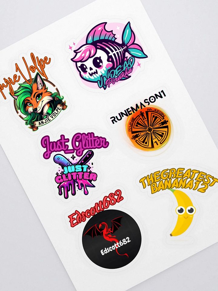 FNG Team Sticker Set product image (1)