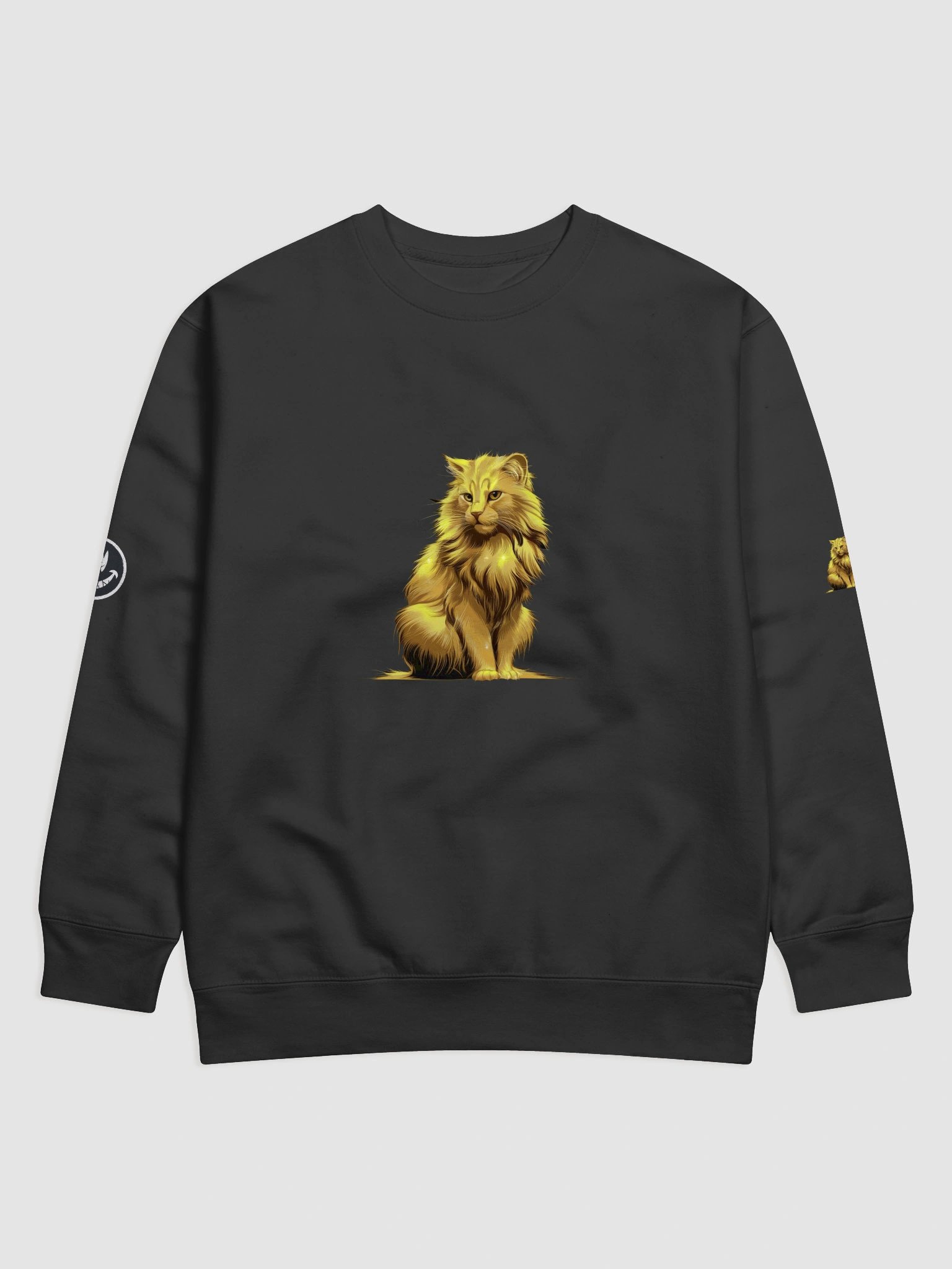 Golden Fur Glow Cotton Sweatshirt product image (2)