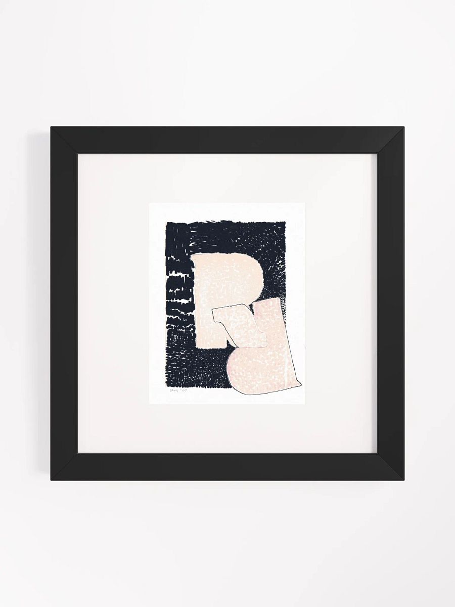 RR Panel Card Print Framed product image (2)