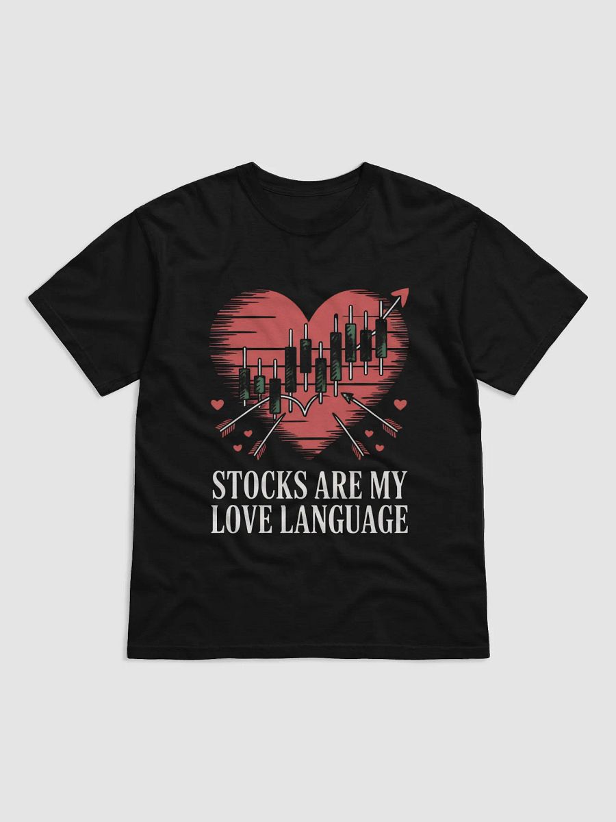 Stocks Love Language Heart T-Shirt product image (1)