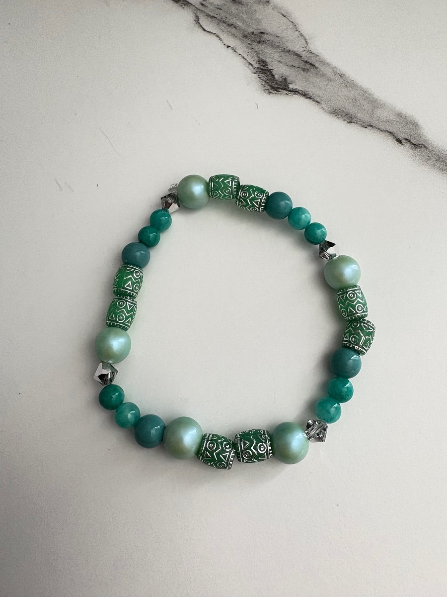 Handmade 8.25" Bracelet | Coastal Charm Jewelry by Monique Faella Designs™ | MFD-00069 product image (4)