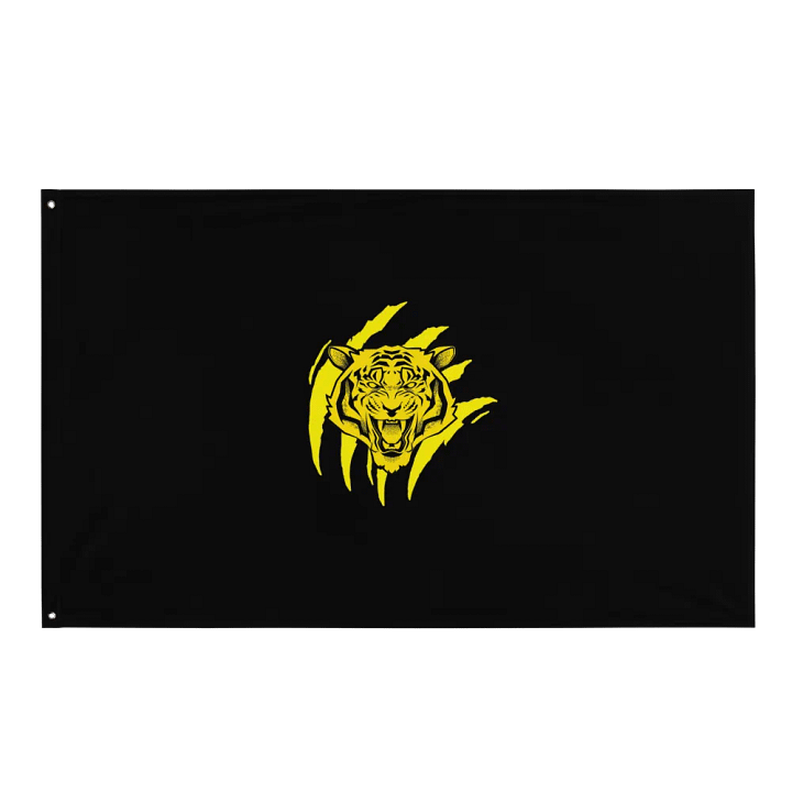Bandera completa con diseño de tigre feroz product image (2)