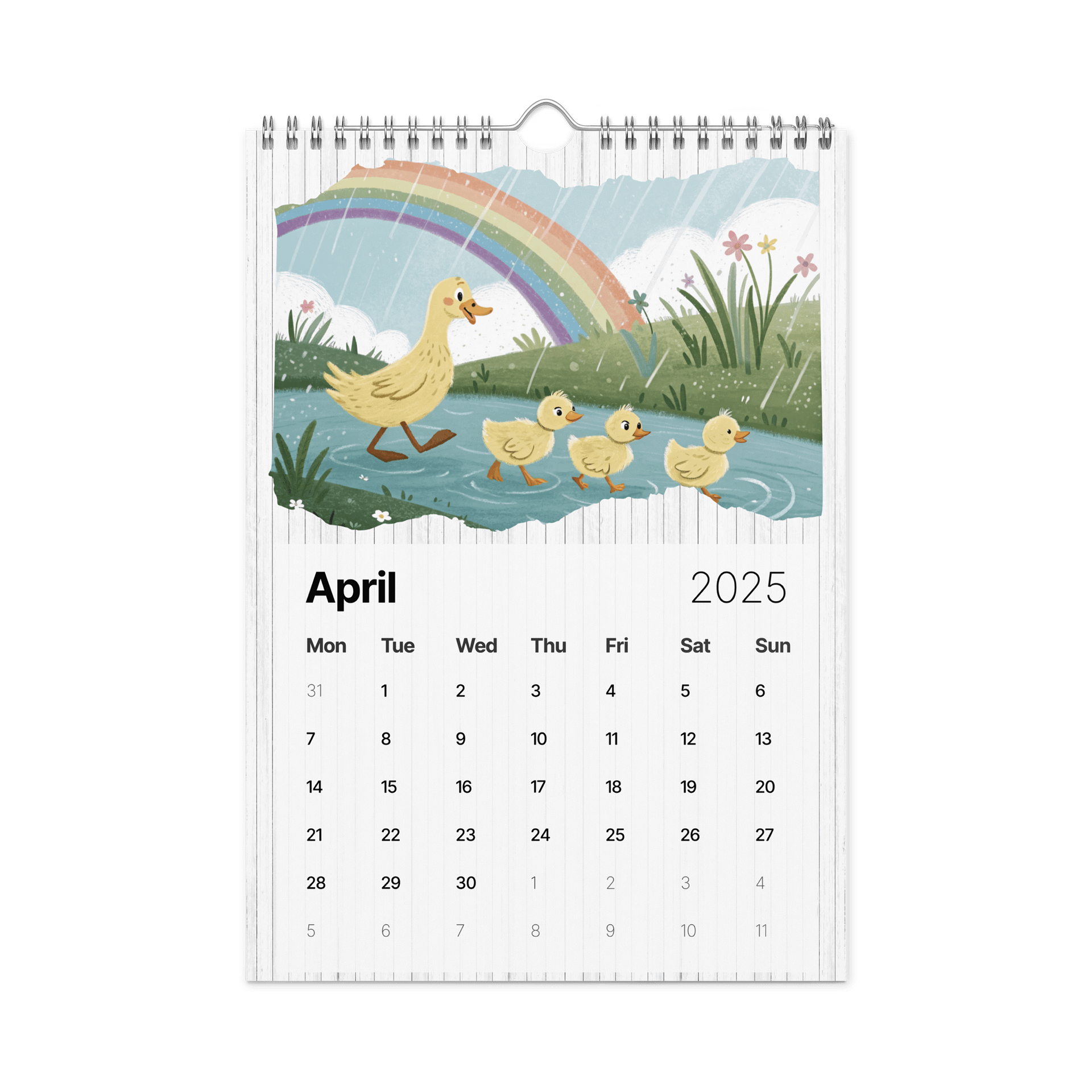 ADORABLE ANIMALS WALL CALENDAR 2026 product image (1)