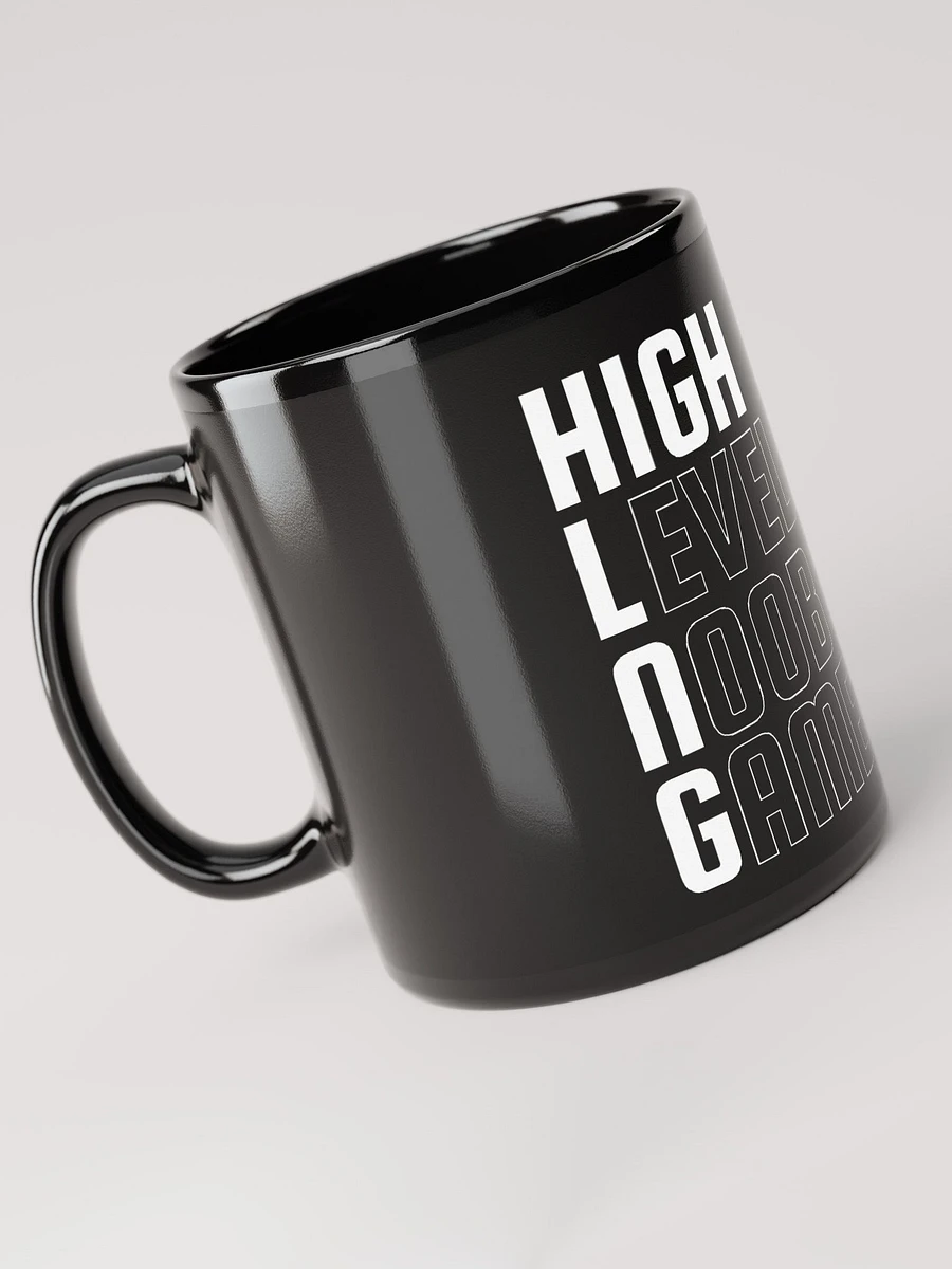 High Level Noob Gamer Glossy Mug product image (3)