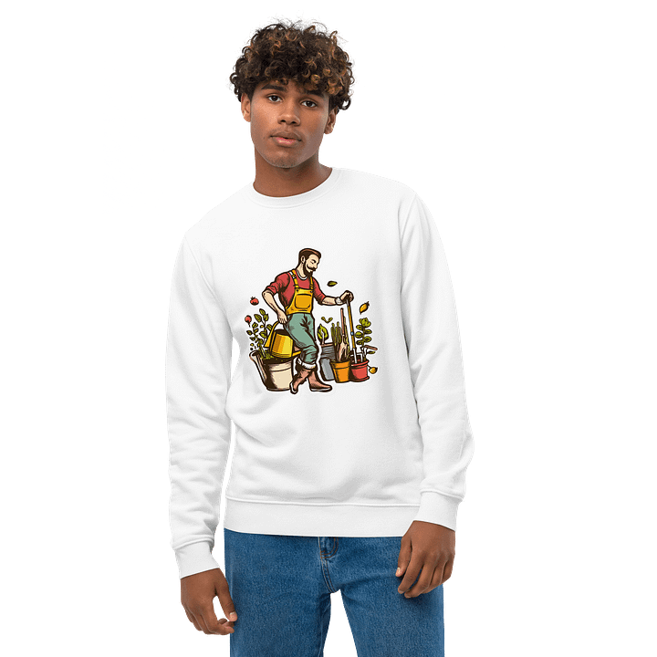 Garden Bliss Unisex Eco Sweatshirt product image (2)