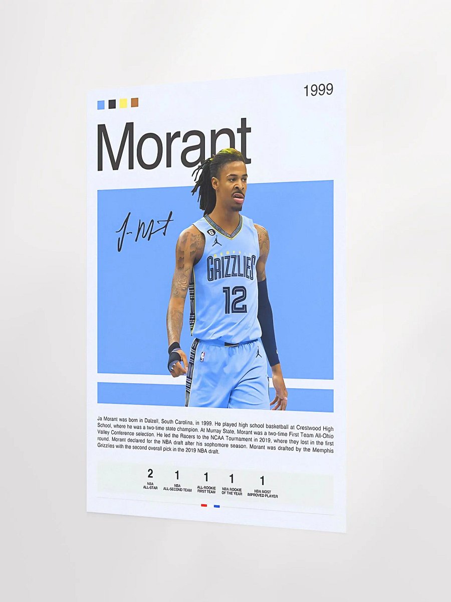 Ja Morant Poster product image (2)