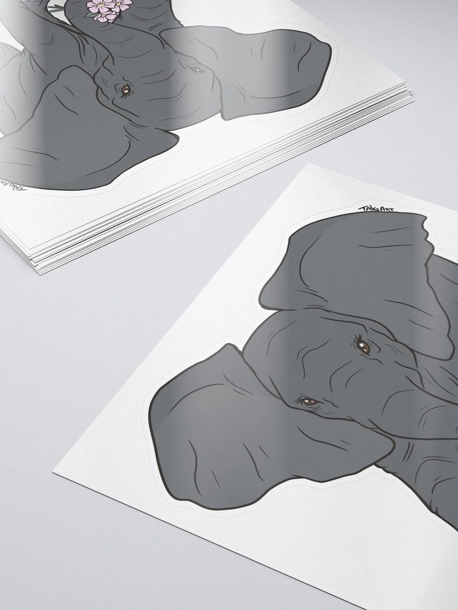 Elephant Calf - Sticker product image (6)
