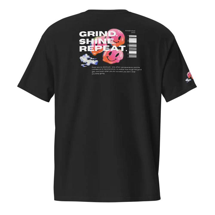 Grind. Shine. Repeat Pocket Tee product image (1)