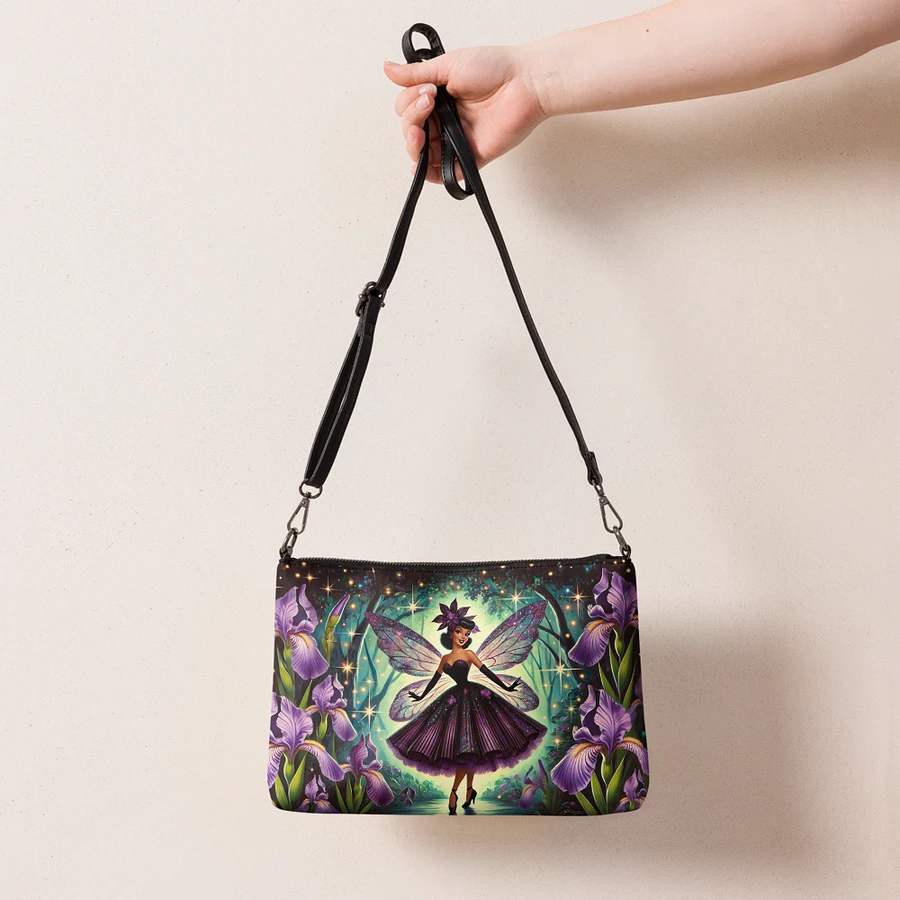 Enchanted Purple Iris Fairy Crossbody Bag - Fairytale Purse product image (7)