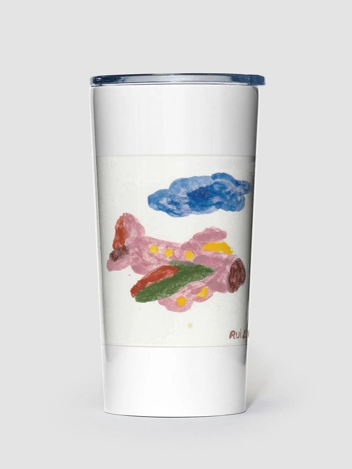 Kid Airplane (20oz Stainless Steel Tumbler) product image (1)