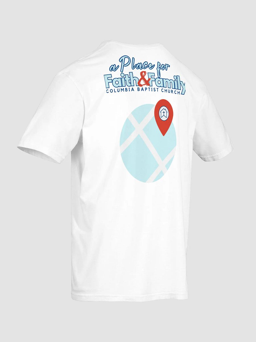A Place for Faith & Family, With Marker on front. Basic Tee product image (37)