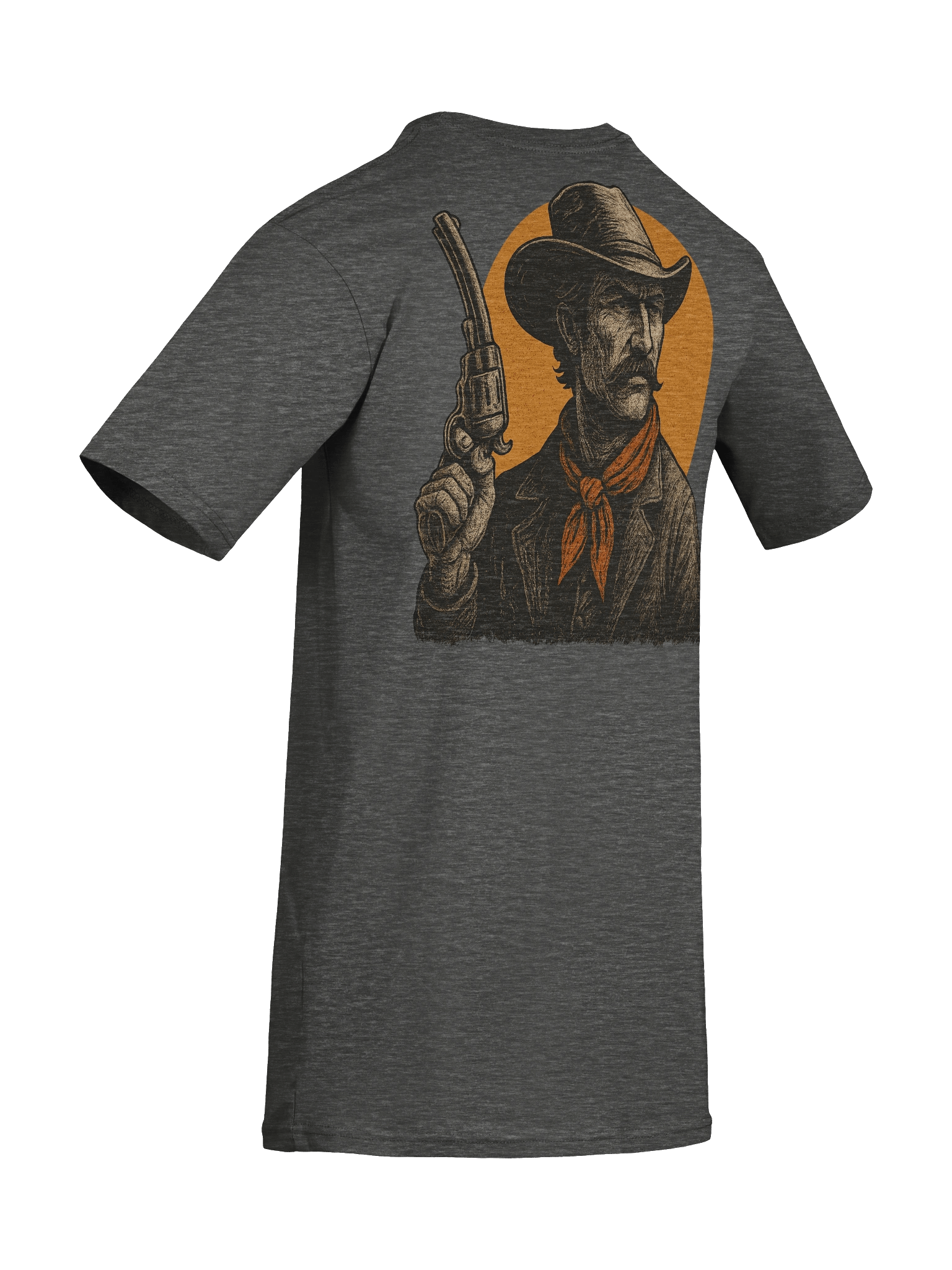 T-shirt premium épais “Cowboy & Soleil” – Édition La Poudre Noire product image (57)