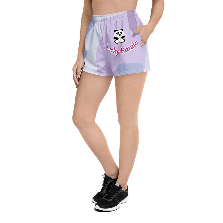 Lucky Panda All-Over Athletic Shorts product image (2)