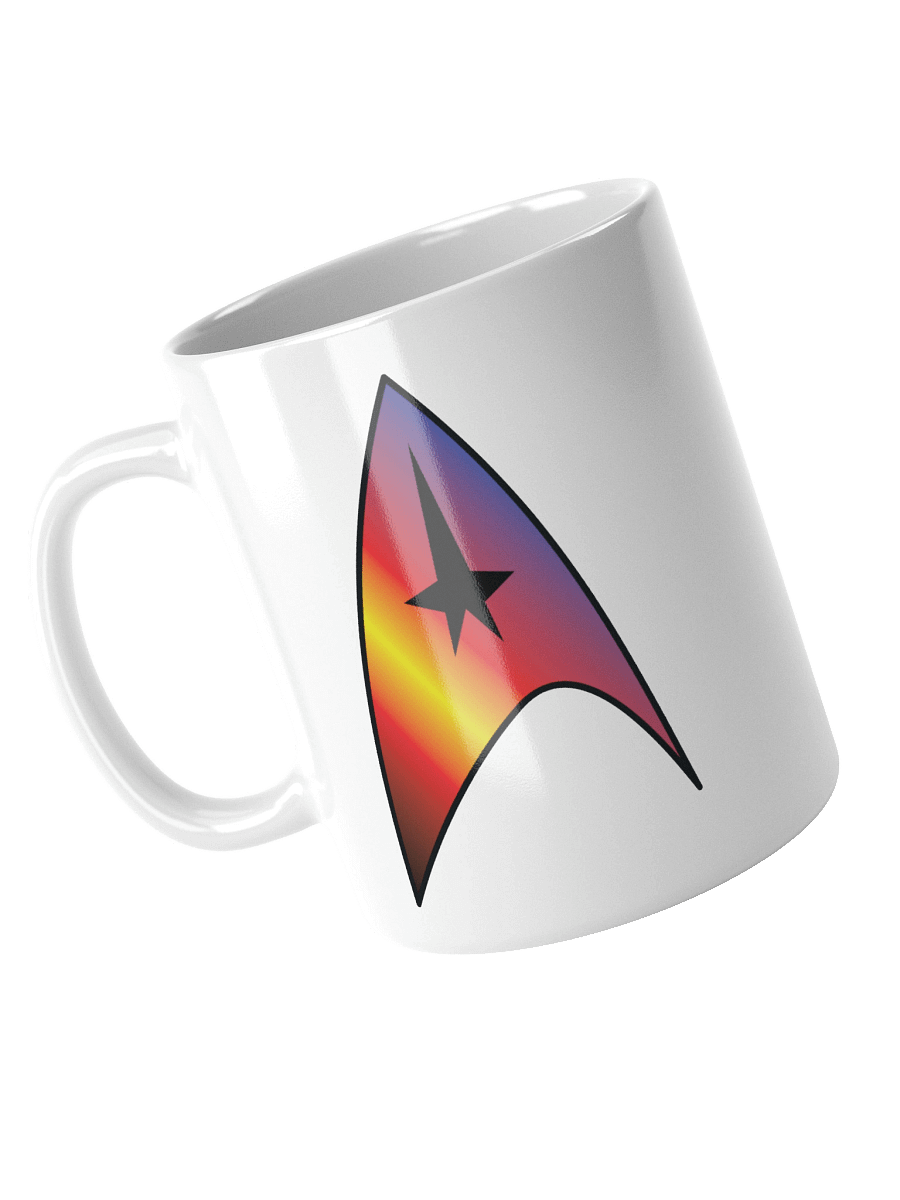 Polyamory Pride Gradient Starfleet Mug product image (3)