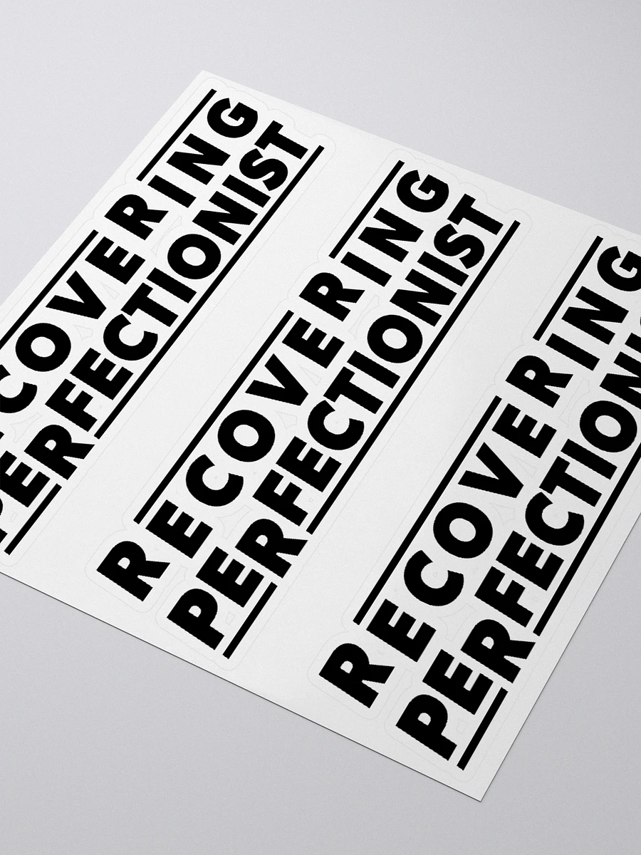 Recovering Perfectionist Stickers product image (3)