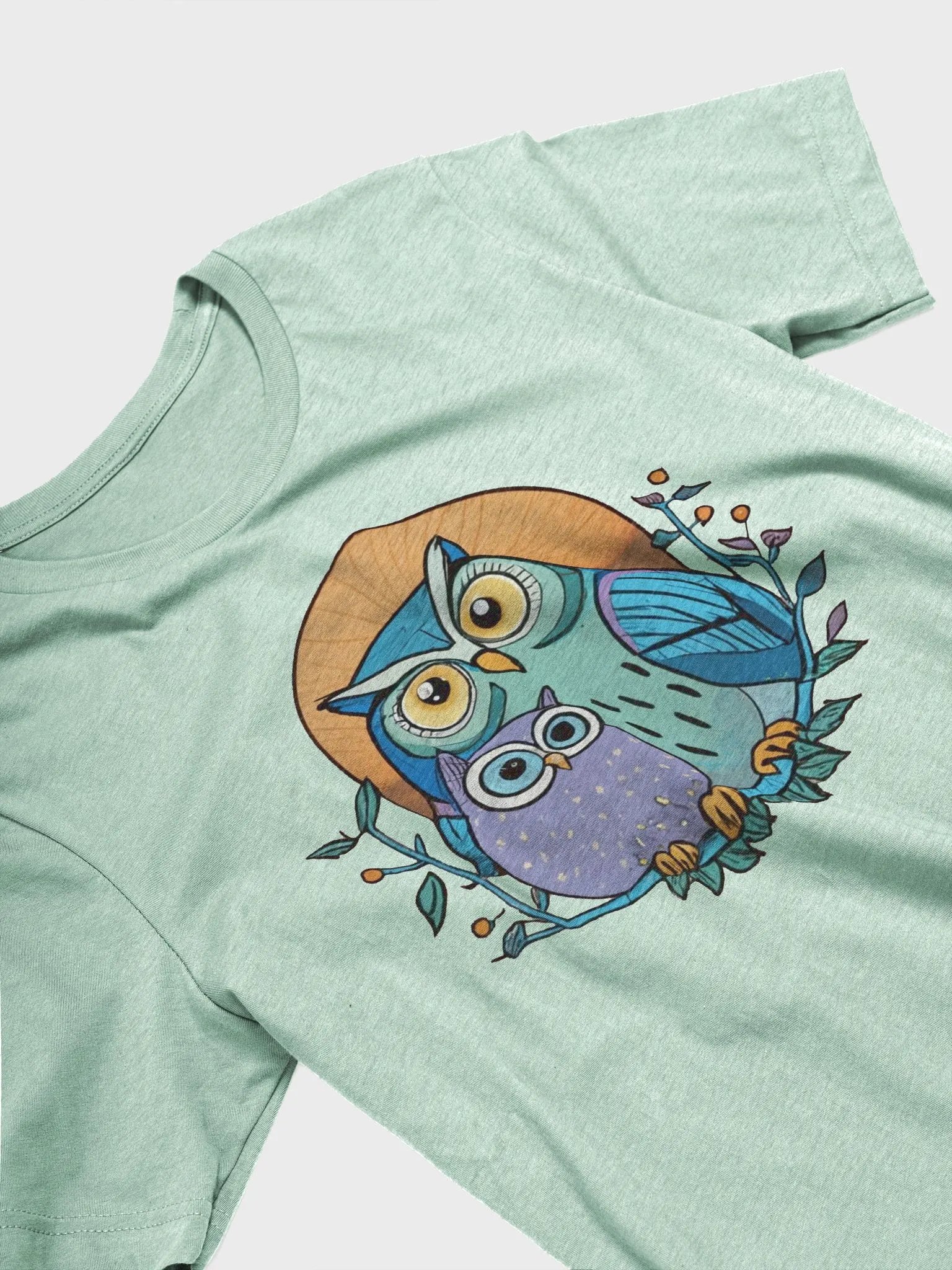 Mommy and baby owl Supersoft T-Shirt product image (3)