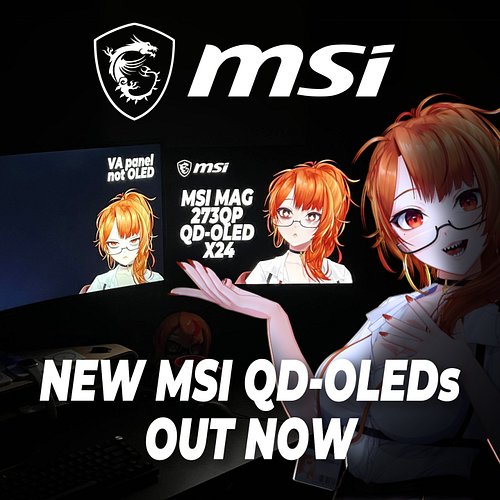 Very pleased to announce MSI has partnered with me for the month to showcase their new MAG line of QD-OLED displays, they eve...