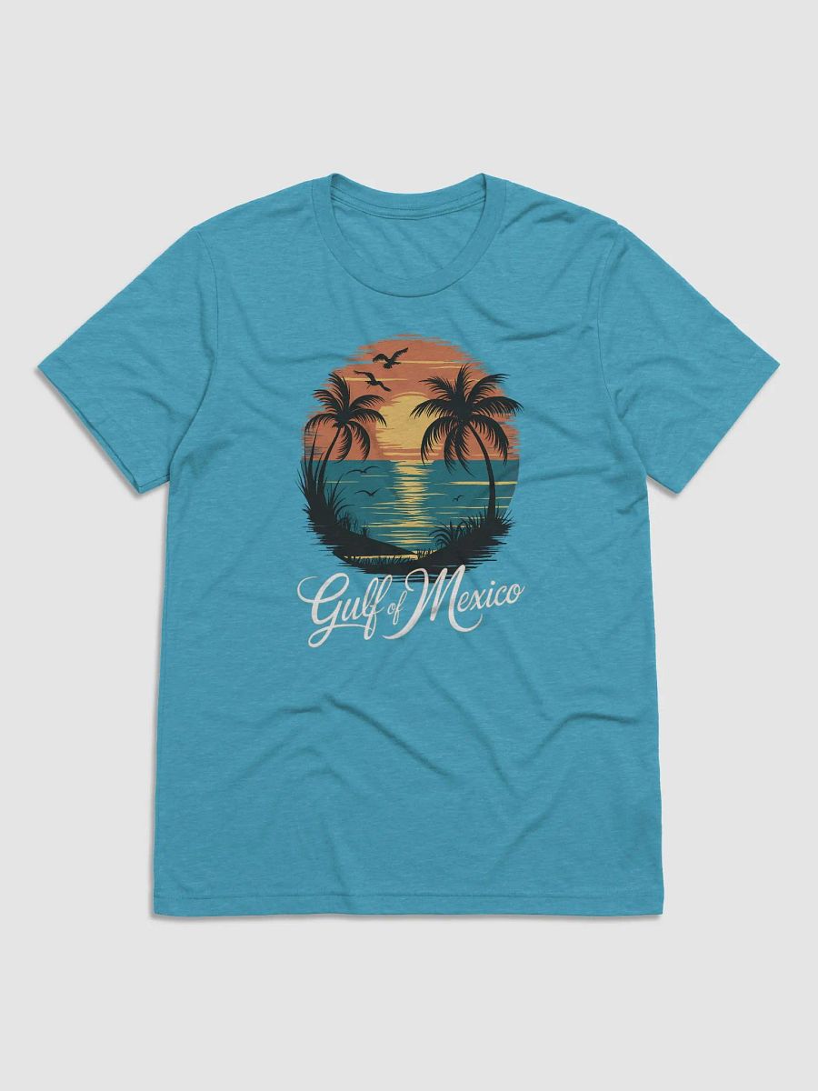 Vintage Gulf of Mexico Sunset Comfort Tri-Blend Tee product image (3)