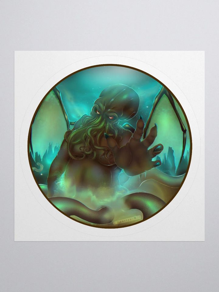 Cthulhu's Reach - Sticker product image (1)